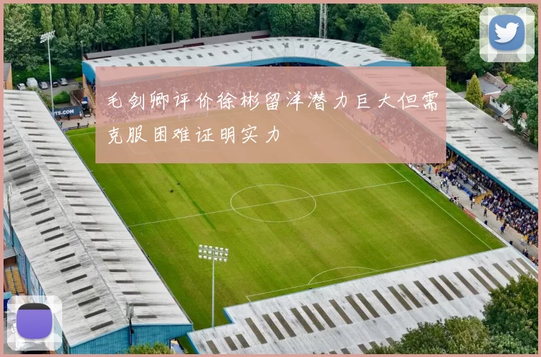 毛剑卿评价徐彬留洋潜力巨大但需克服困难证明实力